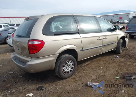 2002 Dodge Caravan Sport из США, поврежденный, VIN 1B4GP443X2B671220